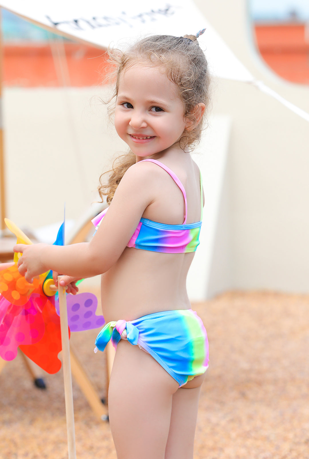 rainbow bikini for girls